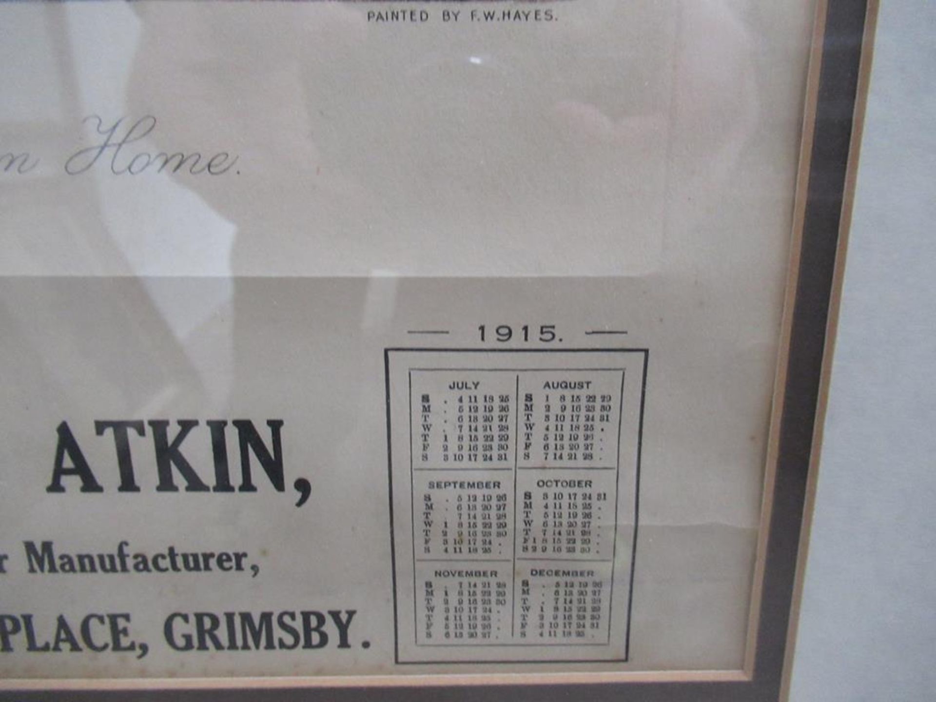 2x Parkin Atkin Mineral Water manufacturer 1915 colanders titles 'A Letter From Home' and 'A Message - Image 6 of 11