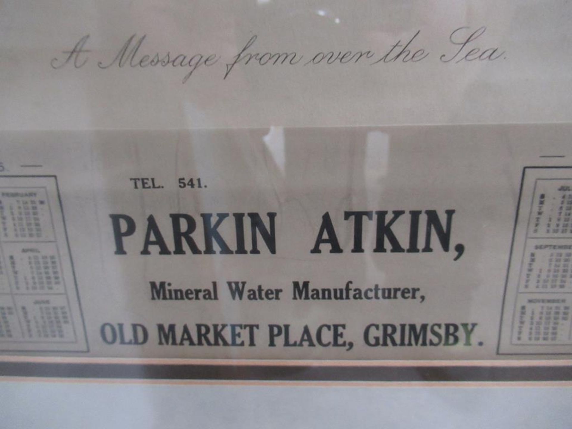 2x Parkin Atkin Mineral Water manufacturer 1915 colanders titles 'A Letter From Home' and 'A Message - Image 9 of 11
