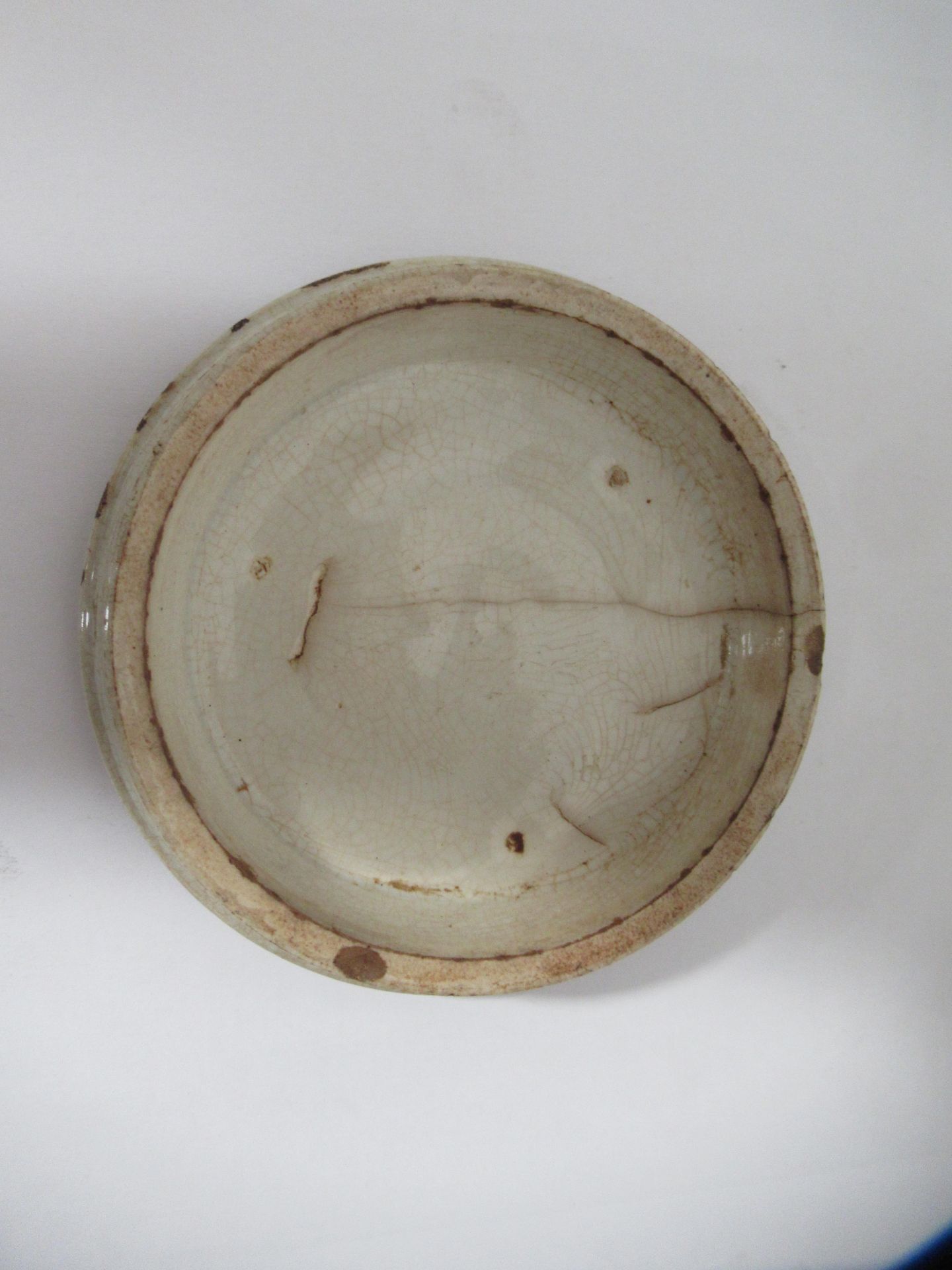 6X Prattware ceramic lids including 'Peace', 'Choir of the Chapel Royal Savoy Destroyed by Fire, Jul - Bild 23 aus 24