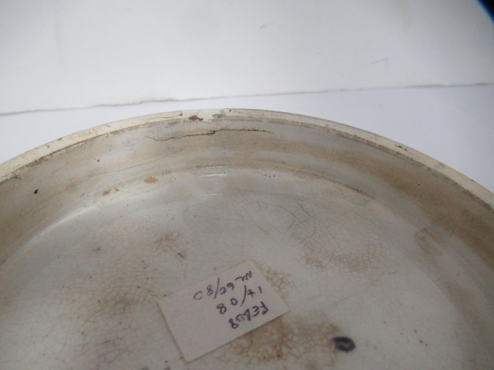 6x Prattware ceramic lids including 'Charing Cross', 'The Game Bag', 'Chapel Royal Savoy Destroyed b - Bild 24 aus 27