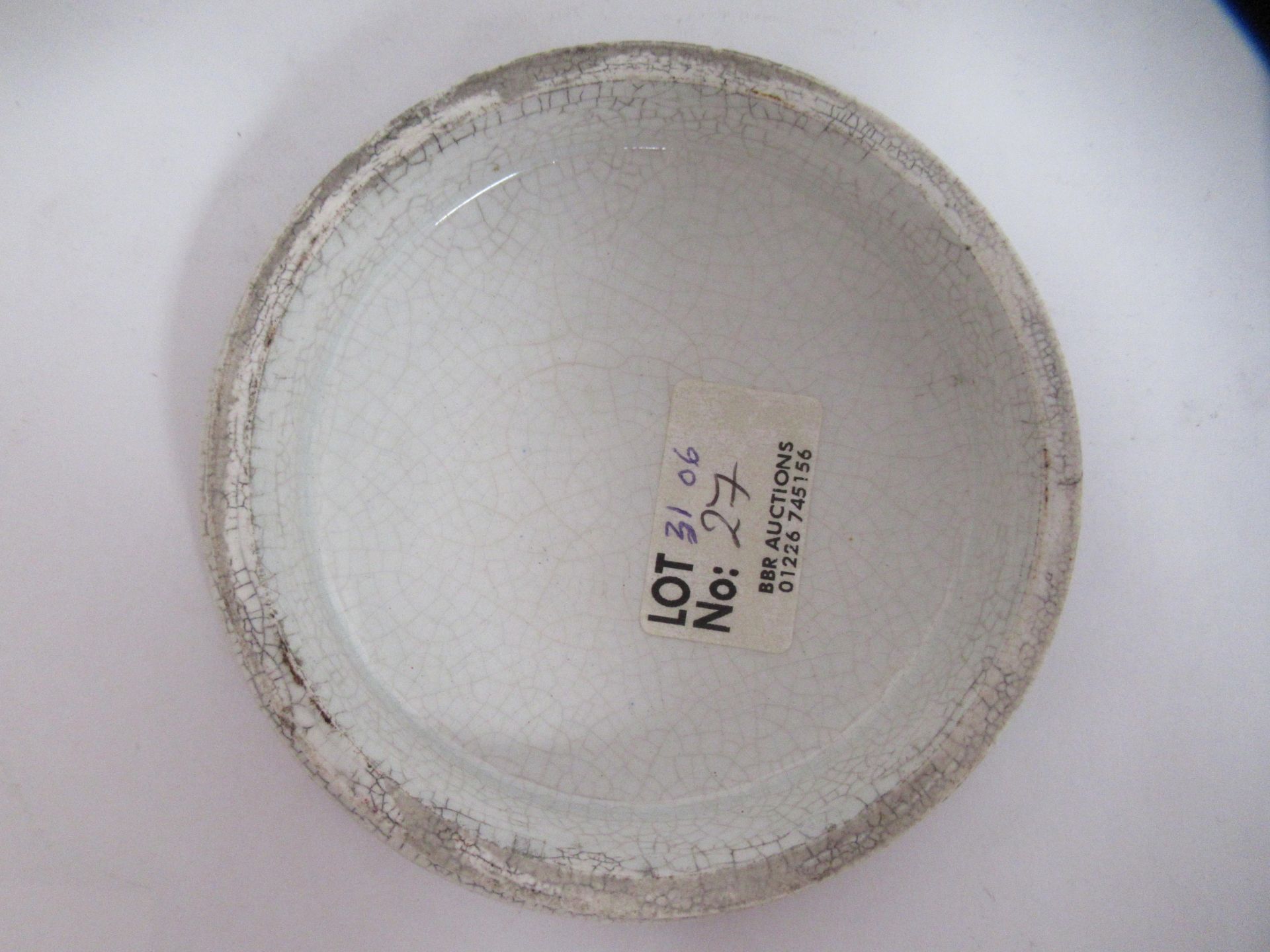 6x Prattware ceramic lids including 'Royal Harbour Ramsgate', 'The Chin-Chew River', 'Contrast', and - Bild 6 aus 21