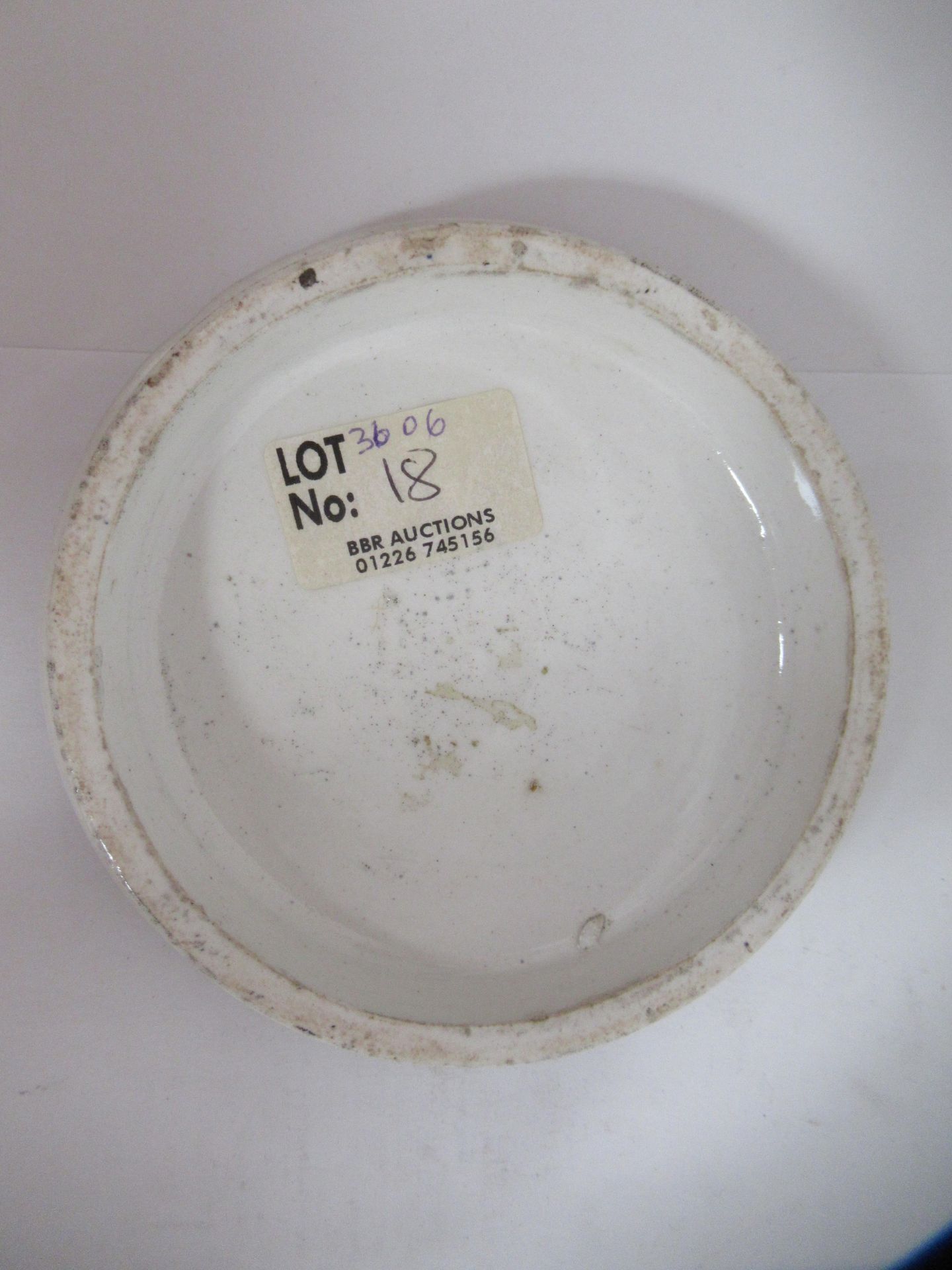 6x Prattware ceramic lids including 'Pegwell Bay', 'Low Life', 'Paris Exhibition 1878', 'Holborn Via - Image 7 of 23