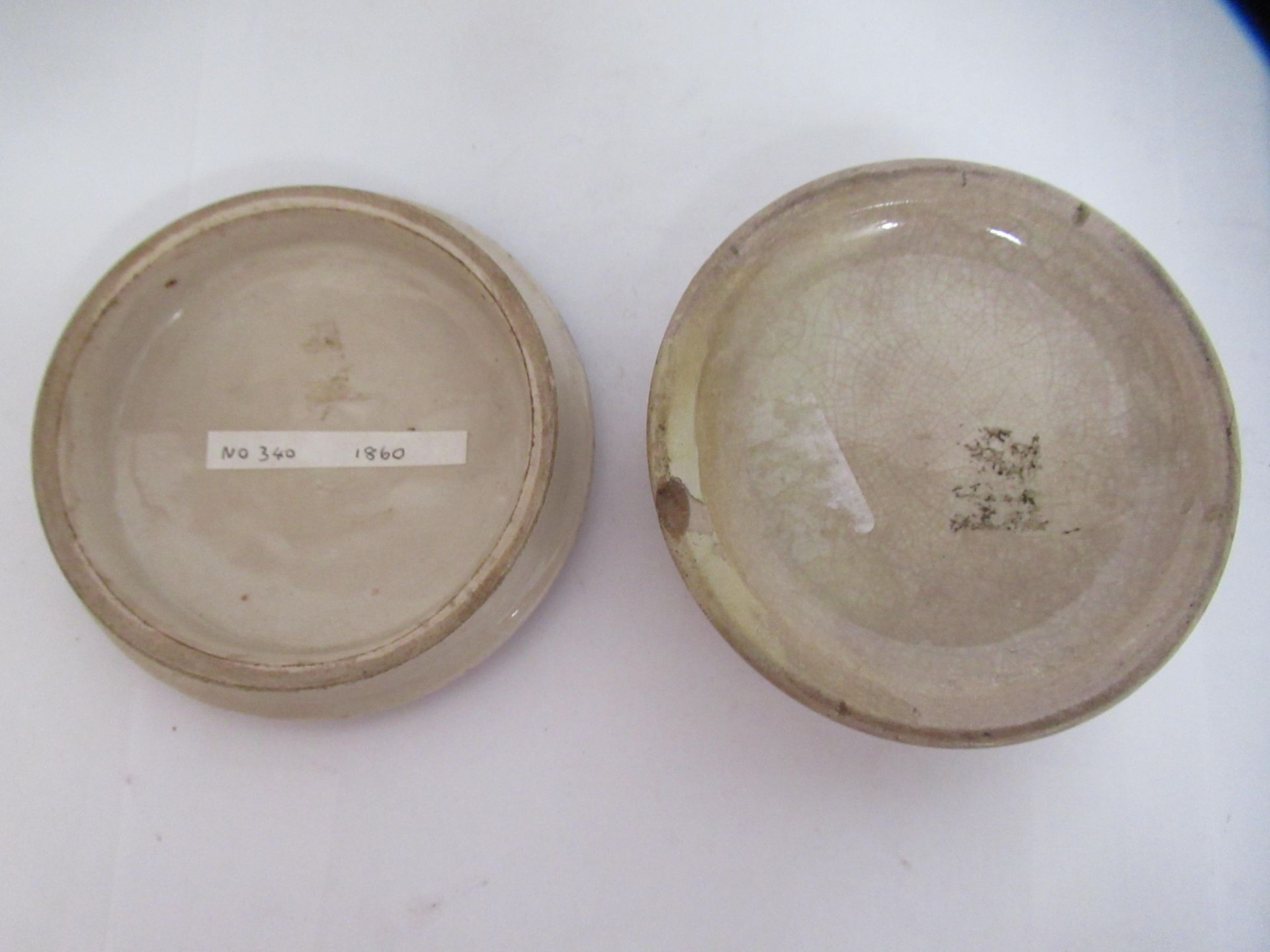 6x Prattware ceramic lids including 'On Guard', 'The Rivals', 'The Cavalier', and 'Peace' - Image 15 of 37