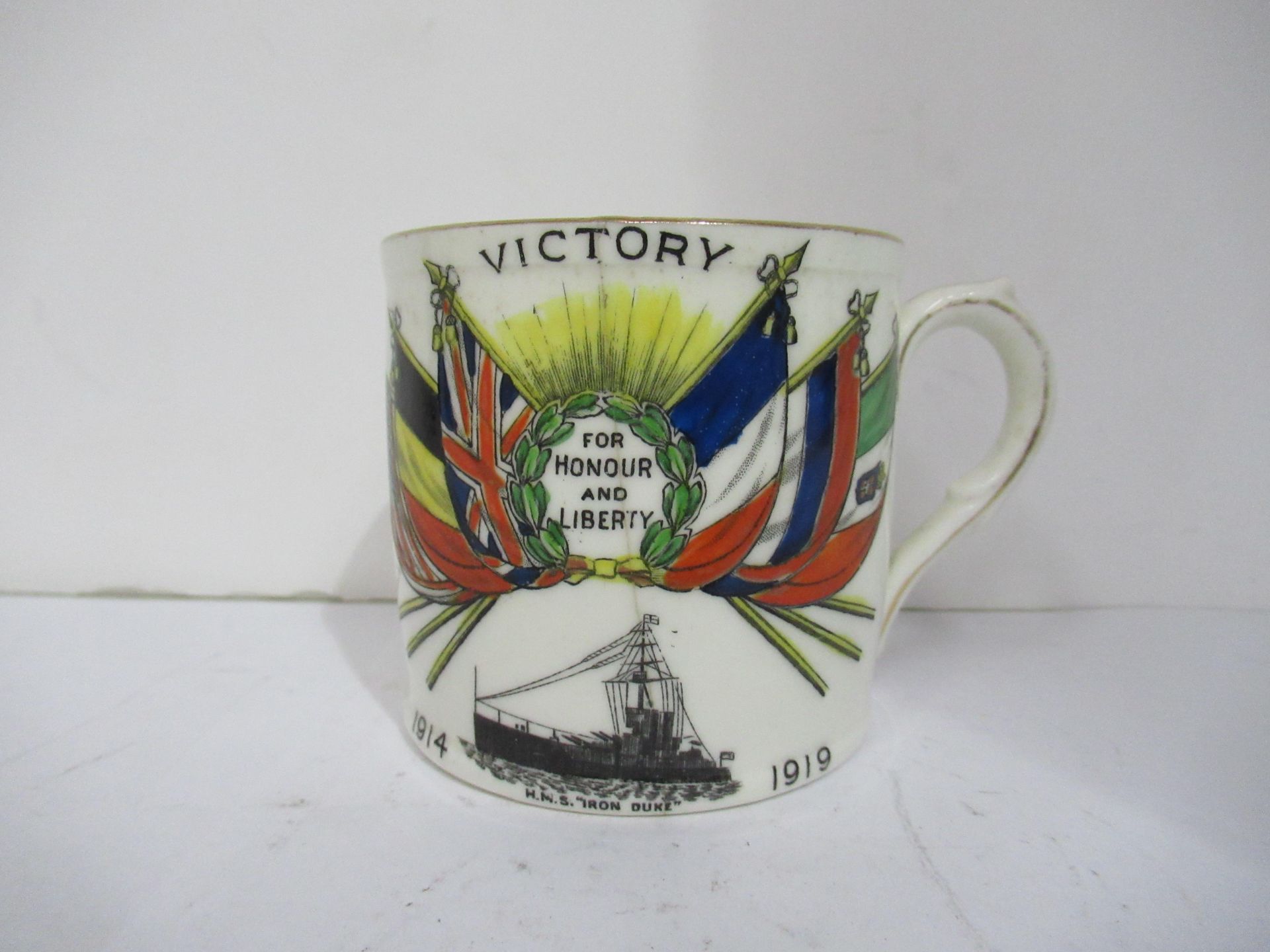 Early Royal themed cups and tumbler by J.G Meakin, Aynsley, Ford and Pointon etc - Image 8 of 15