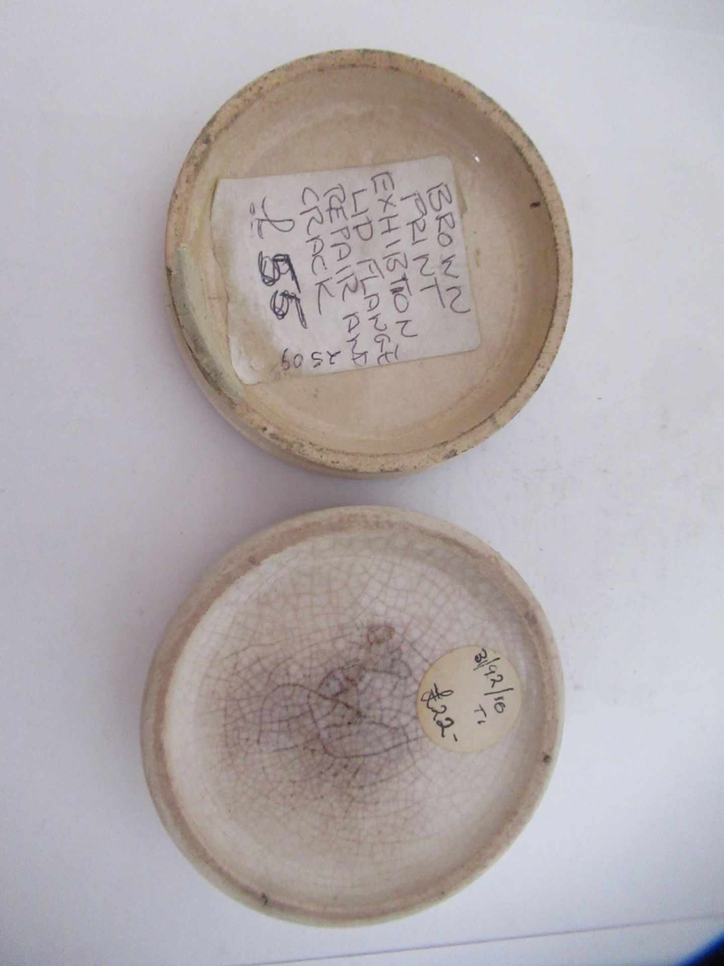 5x Advertising ceramic lids including 'Burgess Anchovy Paste', 'Co-Op Army and Navy potted Meats', ' - Bild 18 aus 20