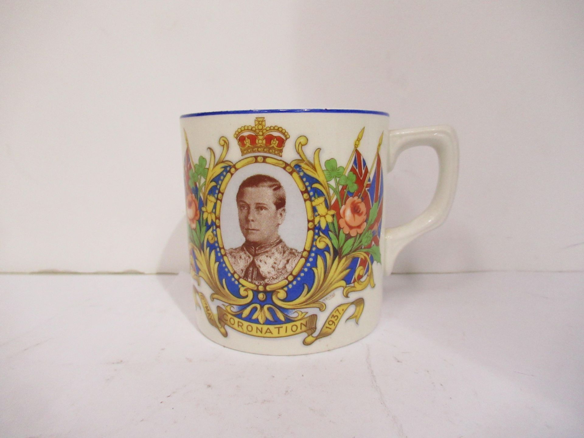 Early Royal themed cups and tumbler by J.G Meakin, Aynsley, Ford and Pointon etc - Image 2 of 15