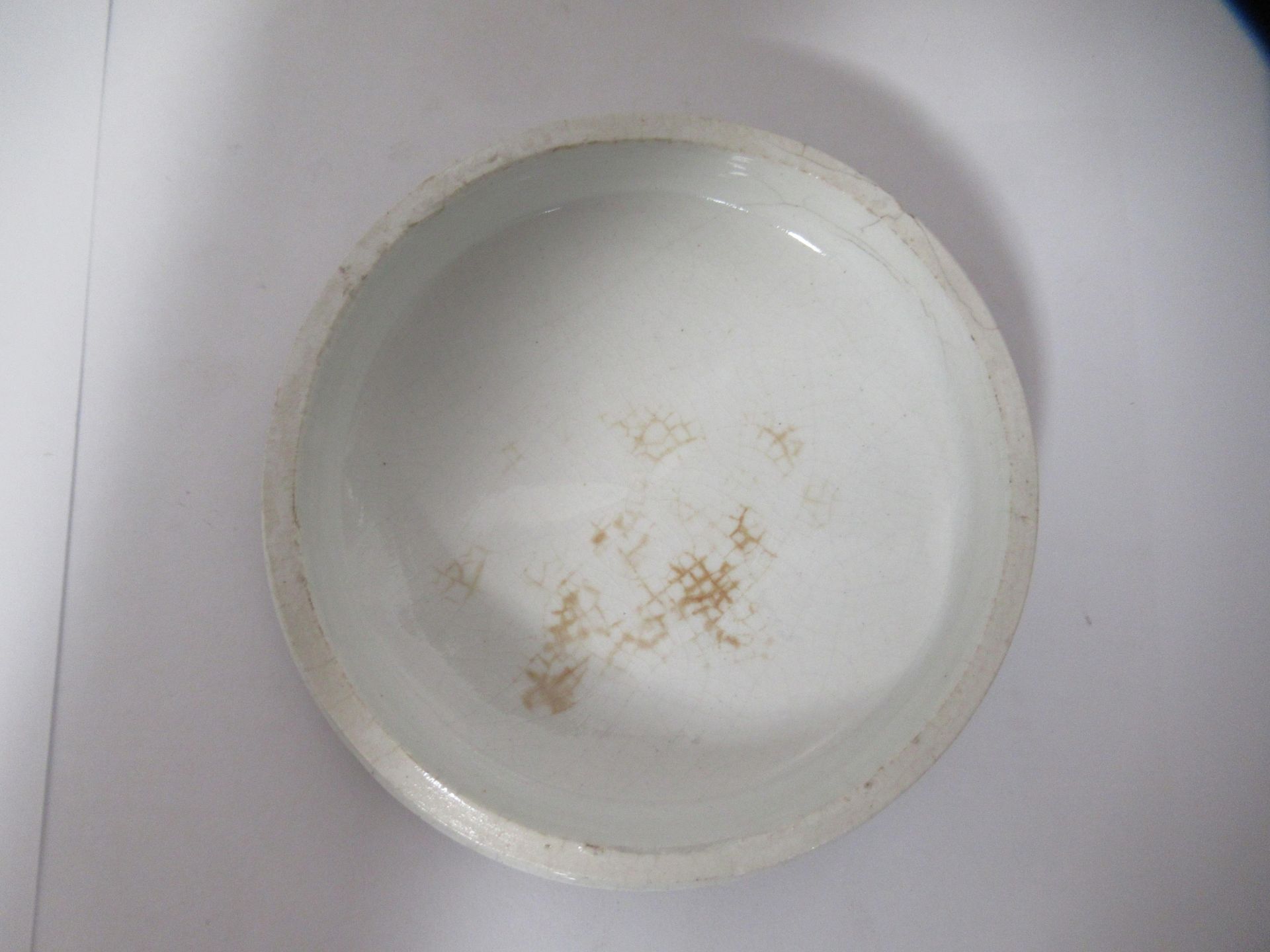 6X Prattware ceramic lids including 'Peace', 'Choir of the Chapel Royal Savoy Destroyed by Fire, Jul - Image 13 of 24
