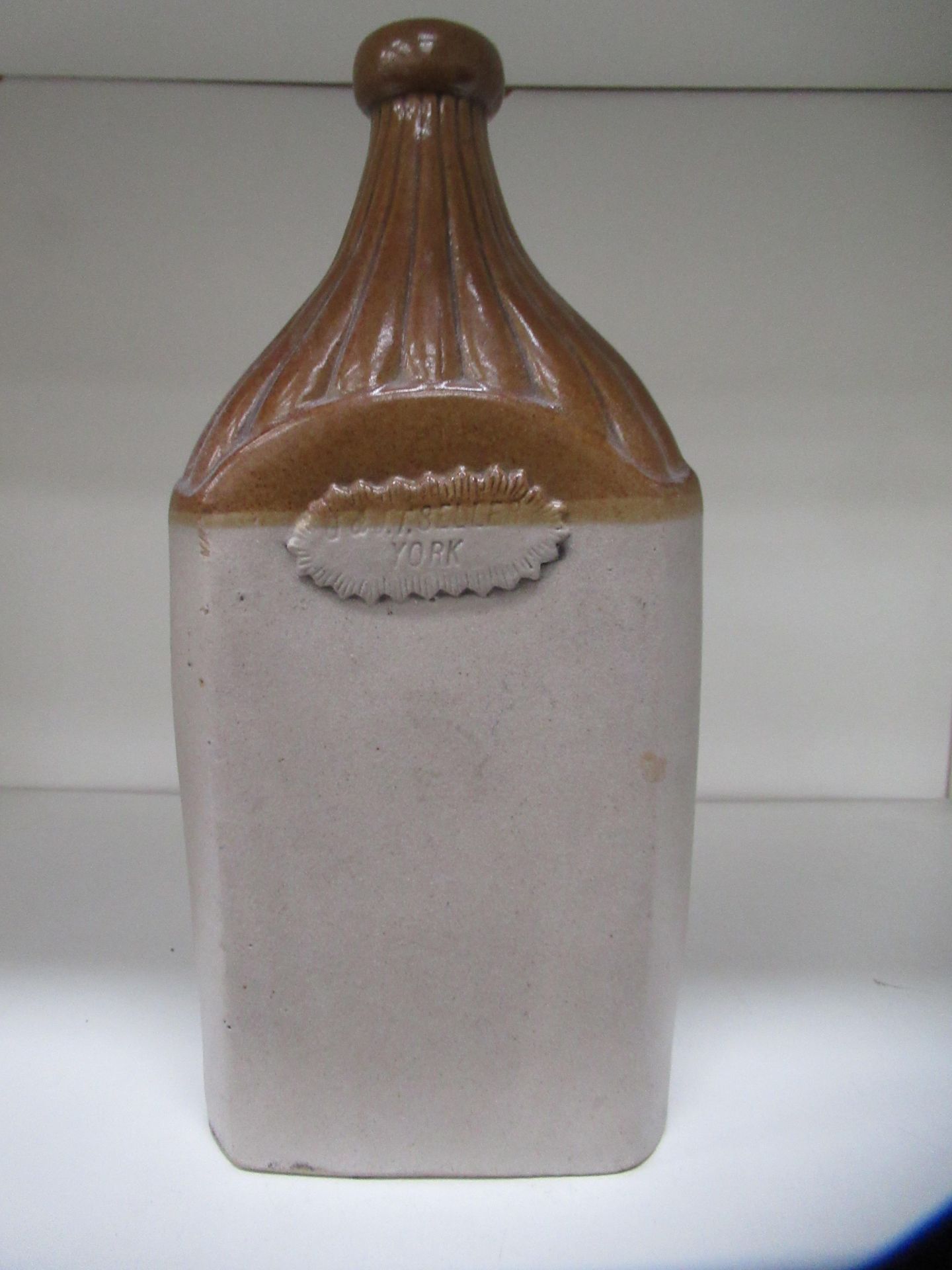 J&J T. Seller- York pie crust stone bottle