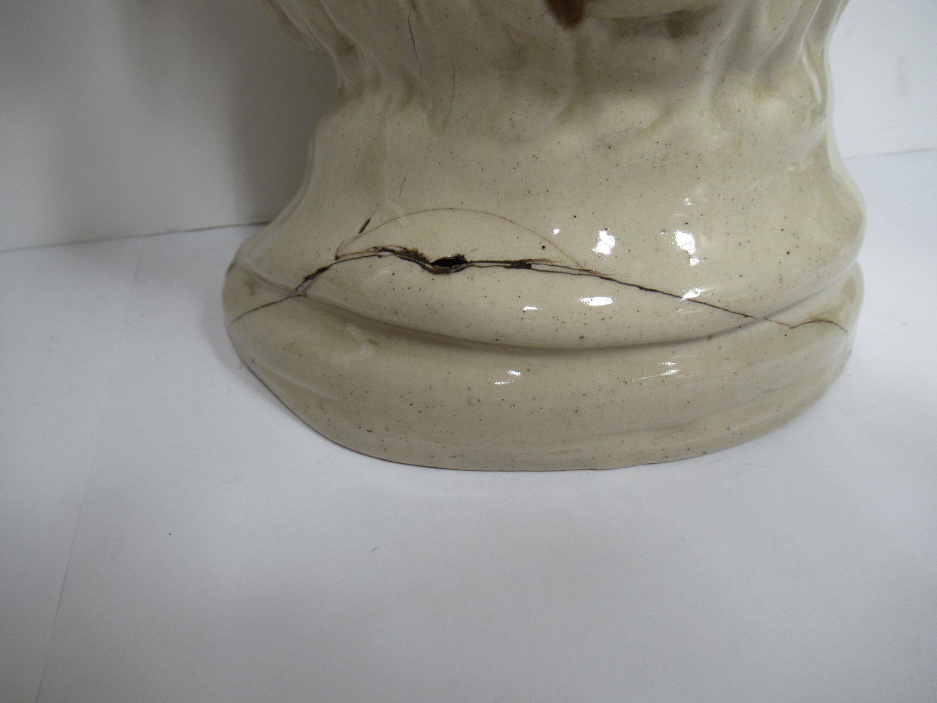 Stone glazed jug in the shape of a jolly mans head - Image 6 of 7