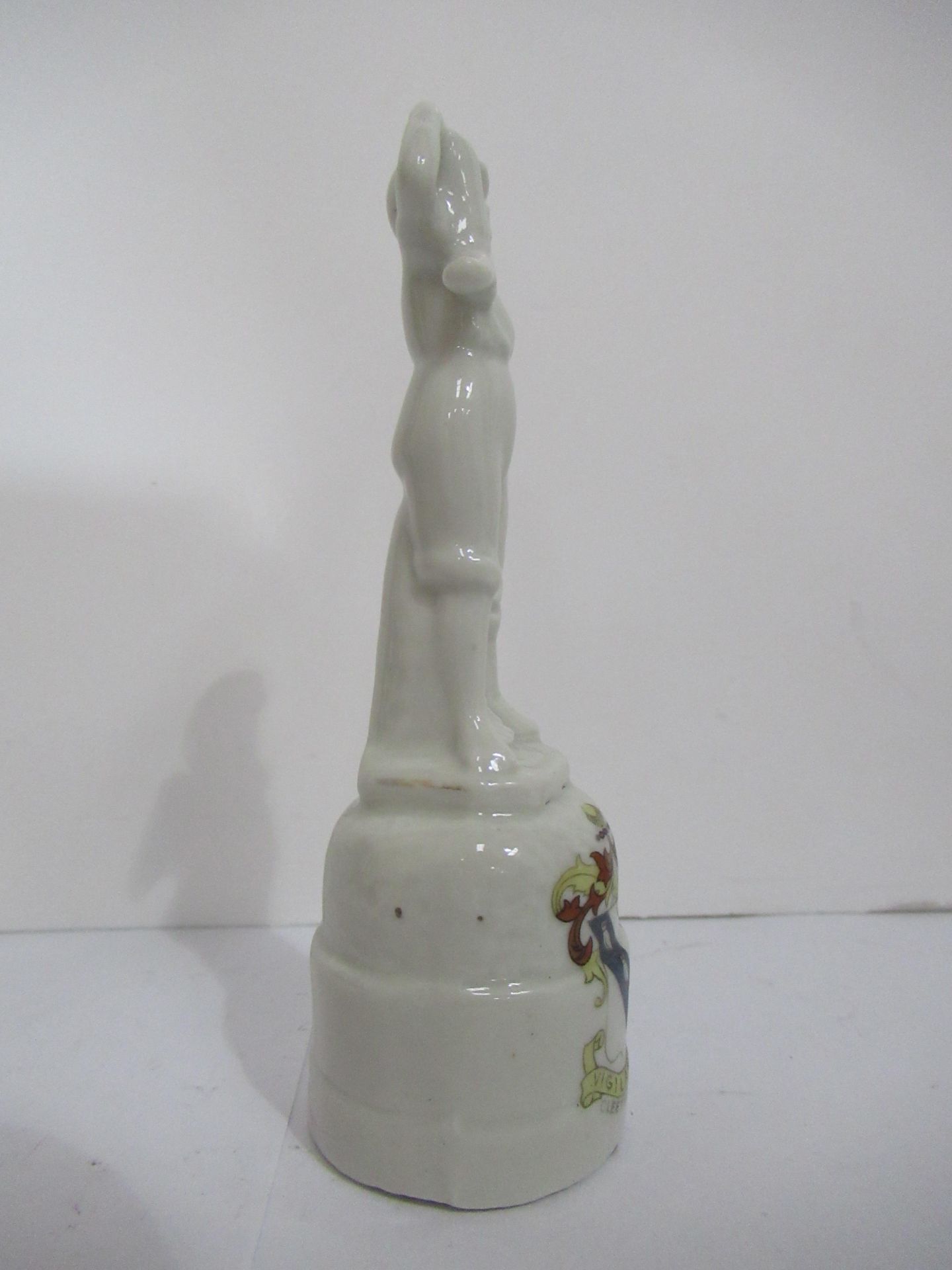 2x Crested China figures of the Leaking Boot' both with Cleethorpes coat of arms - Image 11 of 13