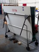 Atlas Creber Professional Sized Table Tennis Table with Net, Balls & Paddles