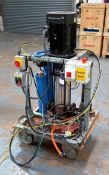 Grundfos CR115-08 Vertical In-Line Centrifugal Pump Serial Number 0002 Model Number