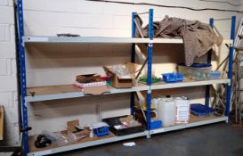 2 x Bays of Boltless Racking