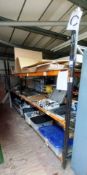 2 x Bays of Boltless Racking (Contents not included) – Delayed Collection – (Lot requires removal