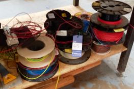Quantity of Reels of Wire to Workbench