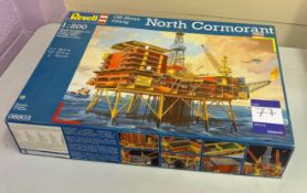 Revel Off-Shore Oil Rig North Cormorant Plastic Model Kit