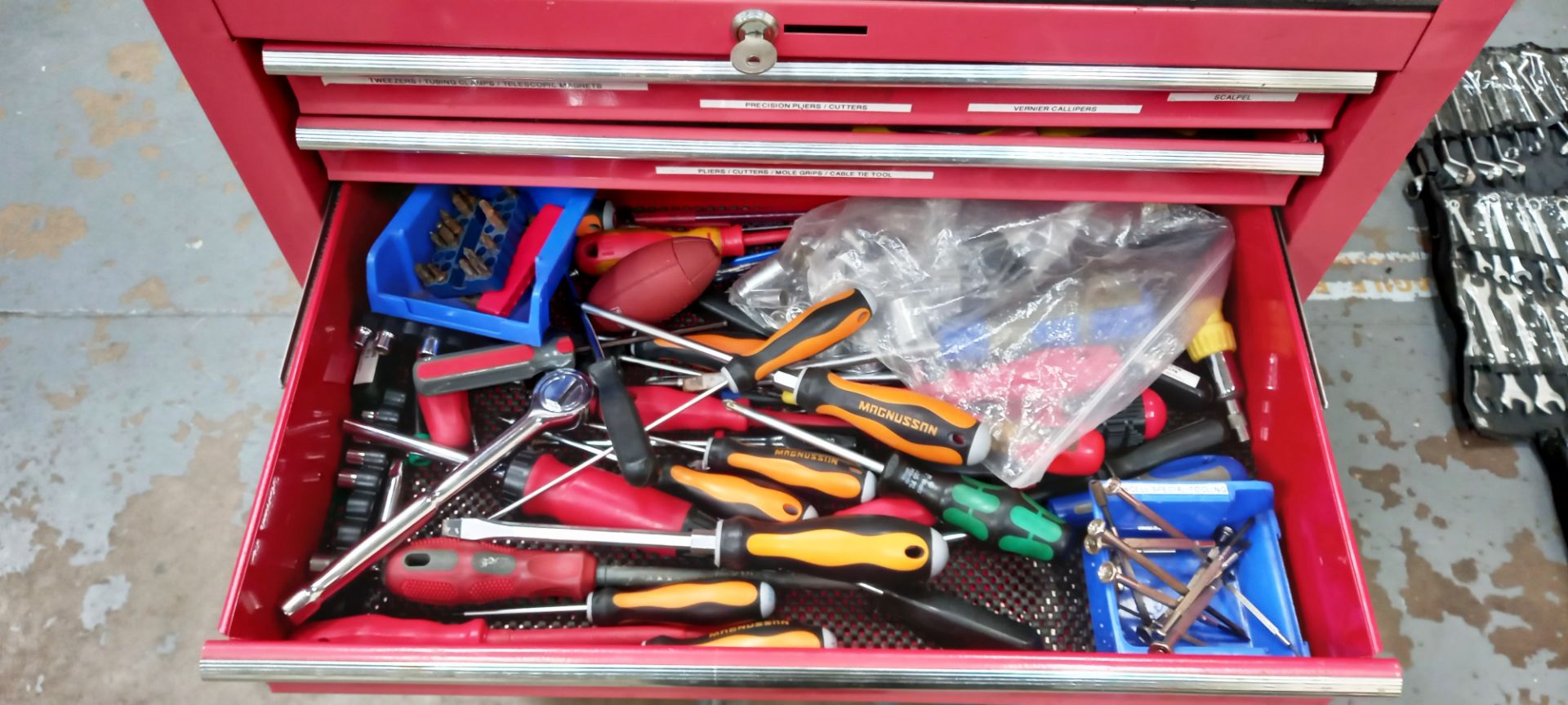 Clarke Mobile Tool Box & Contents to Include Various Tools - Image 4 of 4