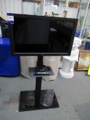 NEC MultiSync V323 LCD Monitor on stand with remote control. Please note this lot is located at