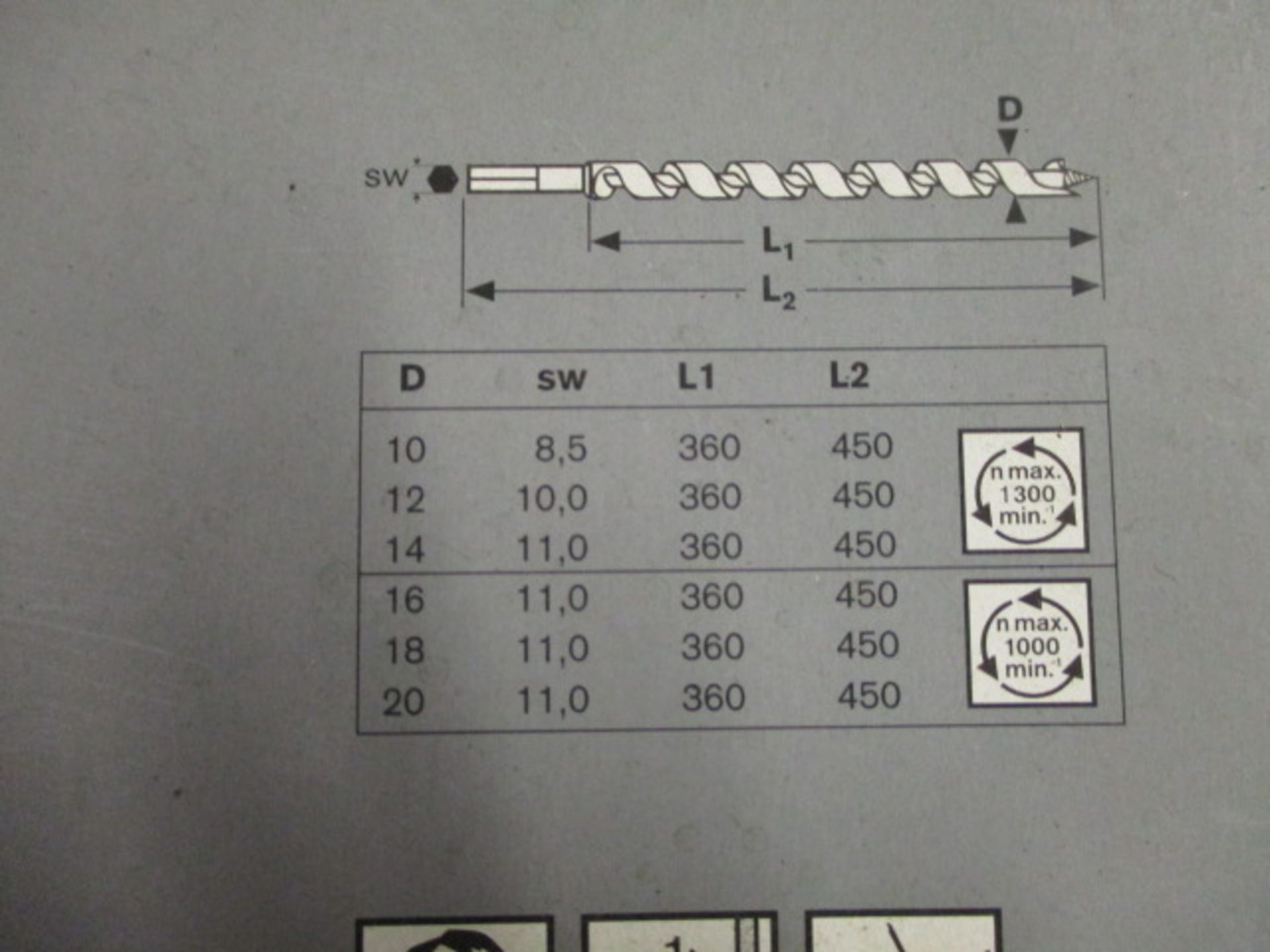 (2 Sets) Bosch Unused Auger Bits - Image 4 of 6