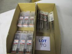 (41) Bosch 11mm HSS-G, D338 Jobber Drills; Retail Packed (Unused)