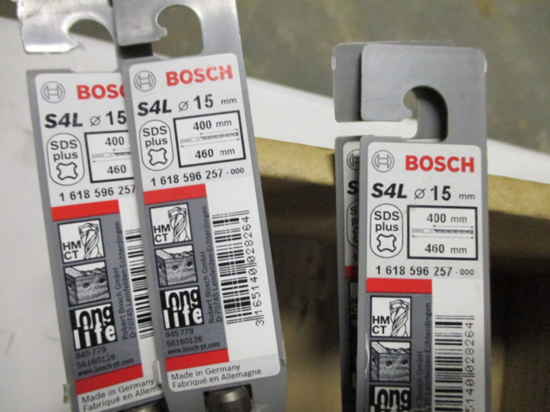 (14) Assorted Bosch Unused SDS Drills; S4L Drilling Length - Image 4 of 5