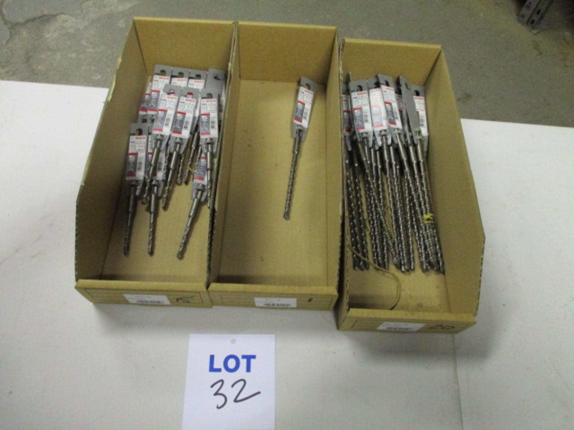 (36) Assorted Bosch Unused SDS Drills; S4L Drilling Length