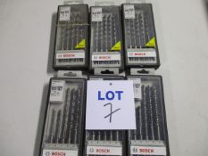 (6 Sets) Bosch Unused SDS Drills