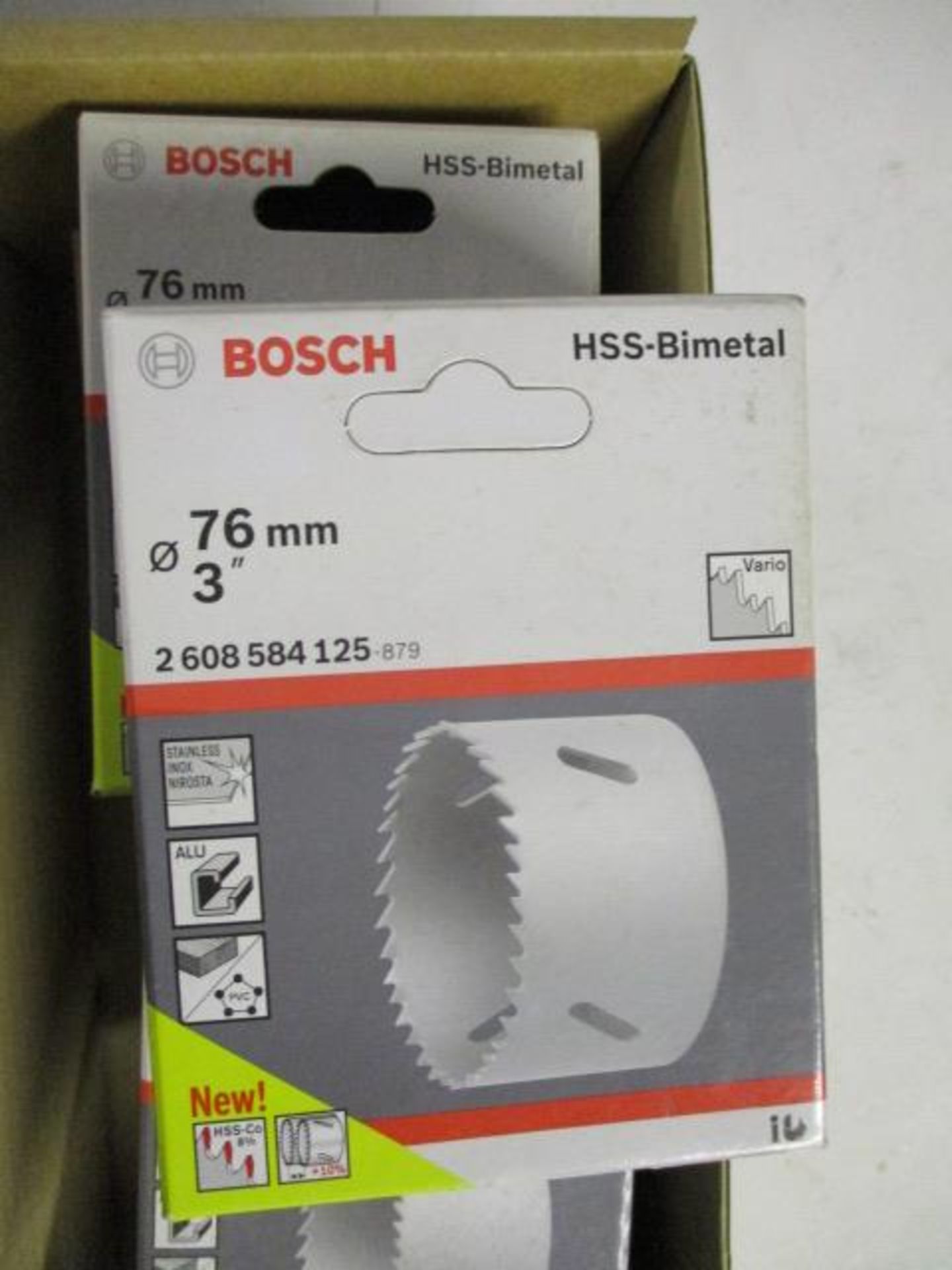 (7) Bosch Unused HSS Cobalt Holesaws - Image 2 of 3