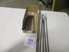 (16) Assorted Bosch Unused SDS Drills; S4L Drilling Length