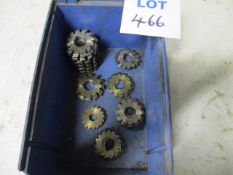 (Approx 19) Assorted HSS Gear Cutters (Unused)