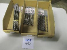 (27) Assorted Bosch Unused SDS Drills; S4L Drilling Length