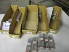 (50) Assorted Bosch HSS-G, D338 Jobber Drills; Retail packed (Unused)