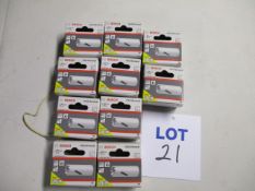 (10) Bosch 32mm Unused HSS Cobalt Holesaws