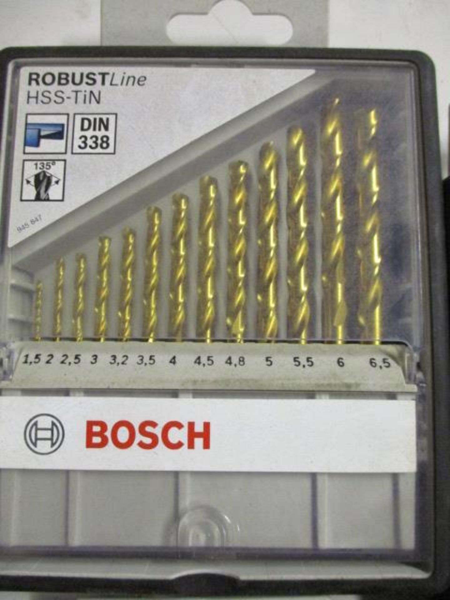 (3 Sets) Bosch Unused HSS-G Jobber Drills - Image 2 of 4