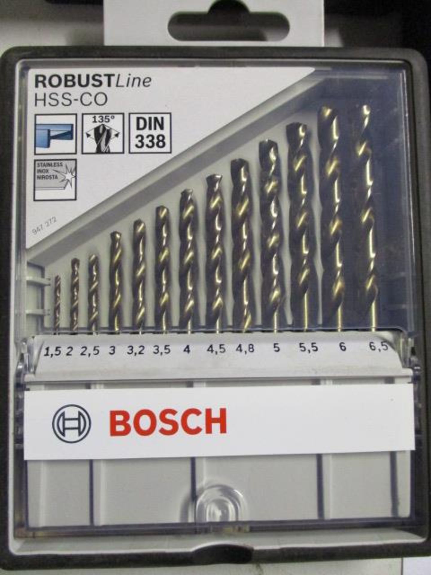 (3 Sets) Bosch Unused HSS-G Jobber Drills - Image 4 of 4