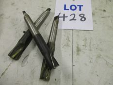 (3) 13/16" Group 3 MTS HSS Counterbores, 4 Flute (Unused)