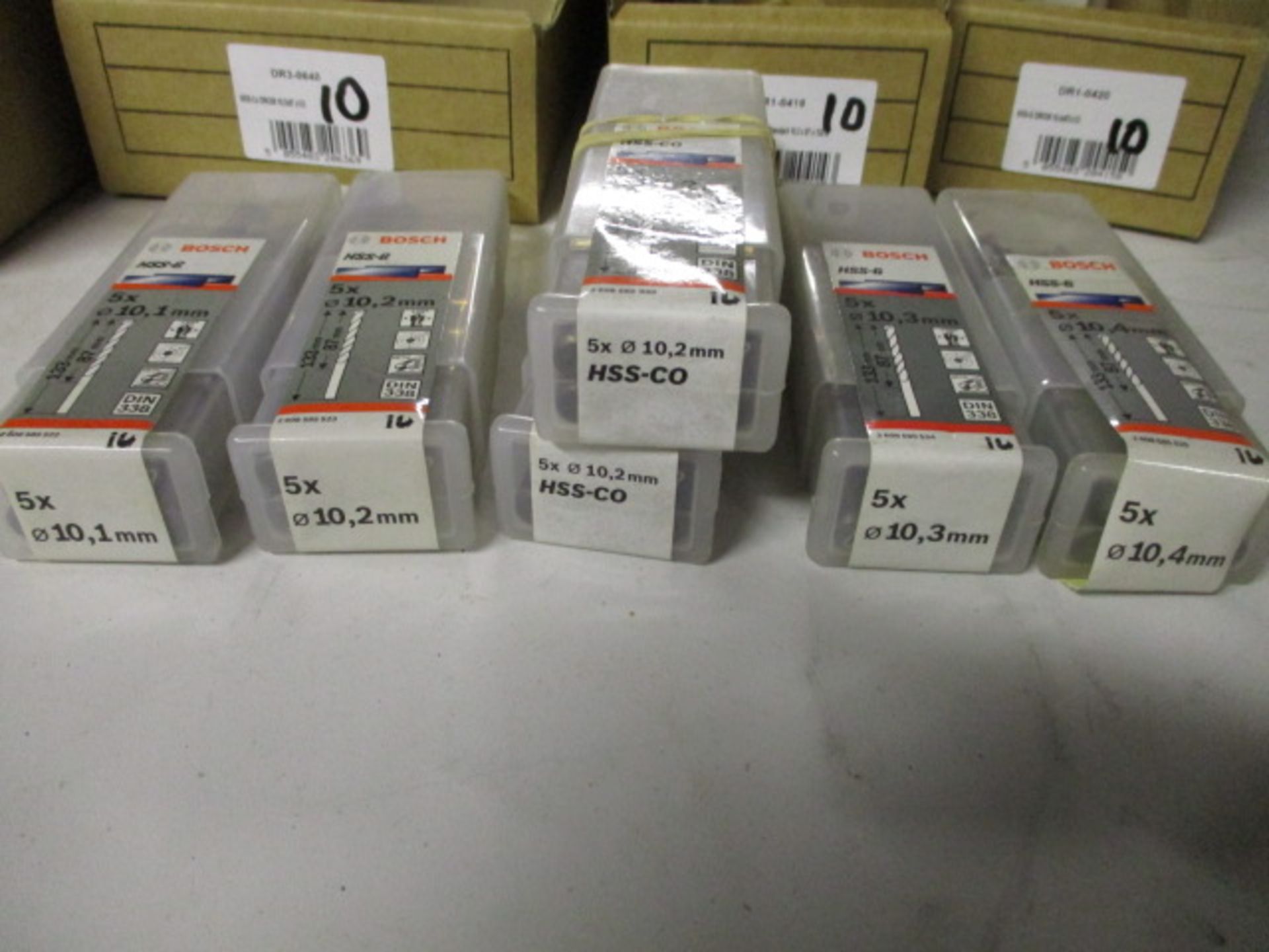 (50) Assorted Bosch HSS-G, D338 Jobber Drills; Retail packed (Unused) - Image 3 of 3