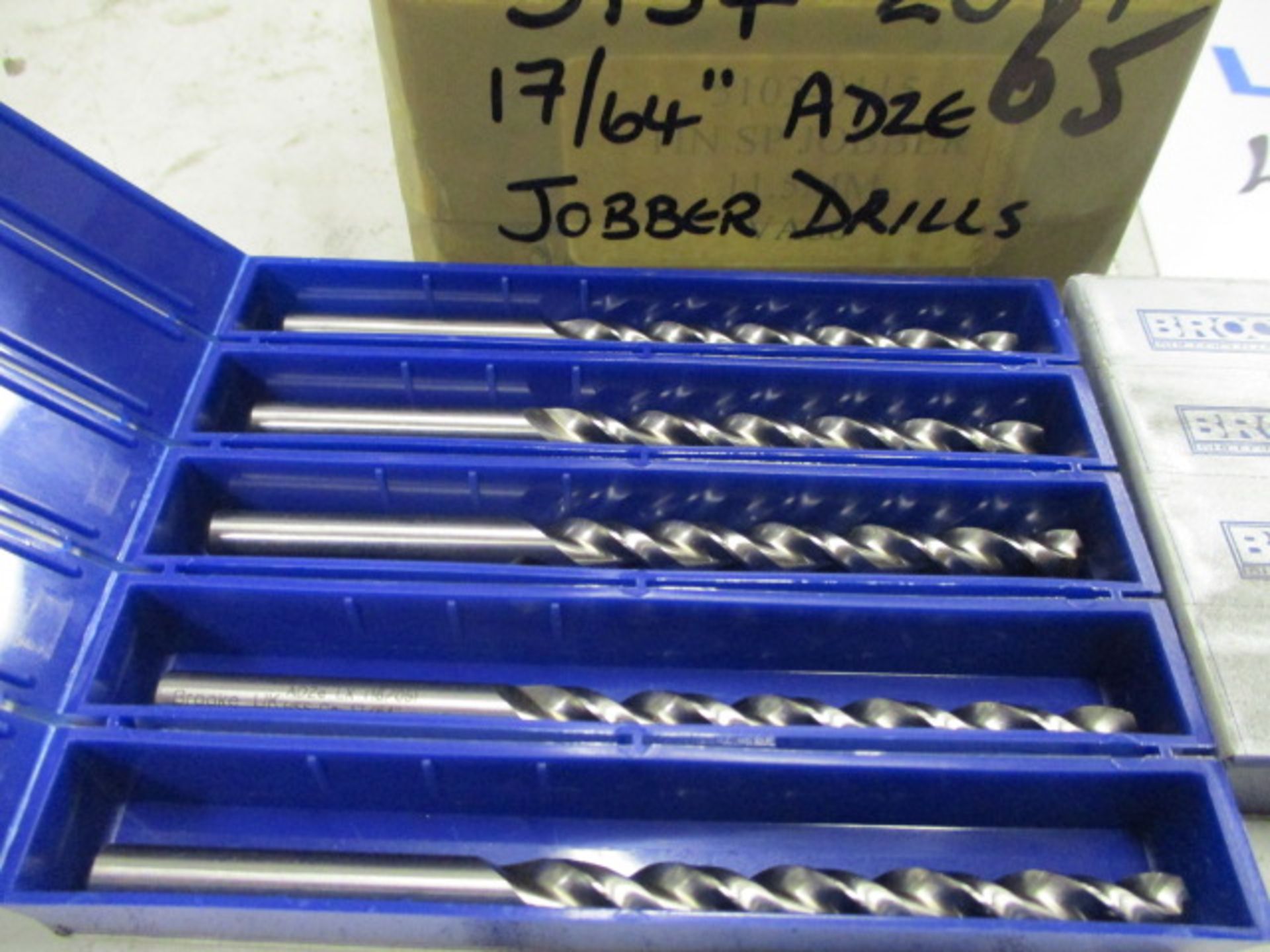 (Approx 65) 17/64" HSCO ADZe Parabolic Flute, Jobber Length Drills, 130 Degree Notch; (Unused) - Image 2 of 4