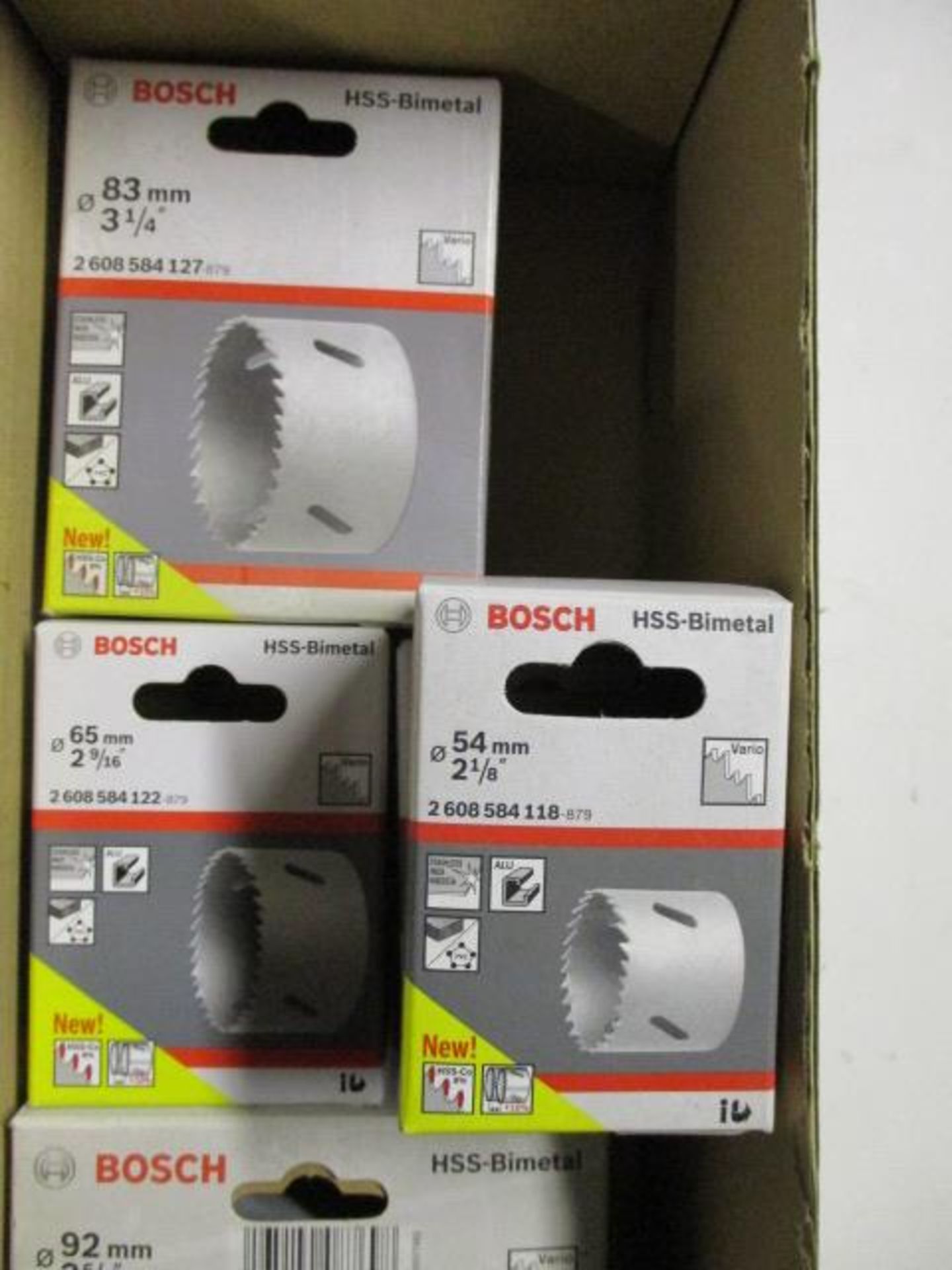 (8) Bosch Unused HSS Cobalt Holesaws - Image 3 of 4