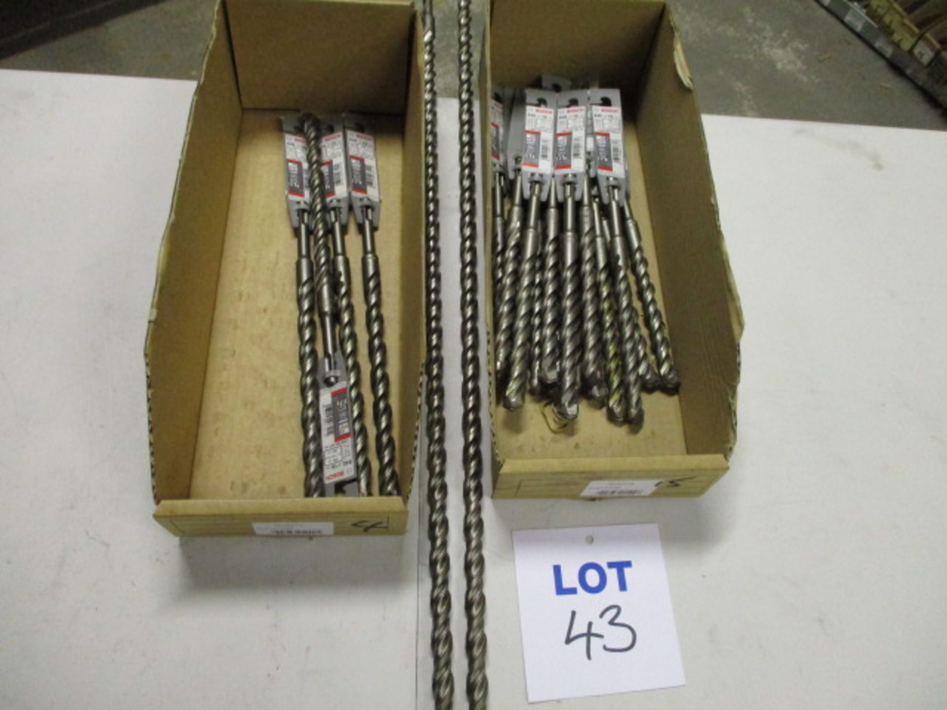 (21) Assorted Bosch Unused SDS Drills; S4L Drilling Length