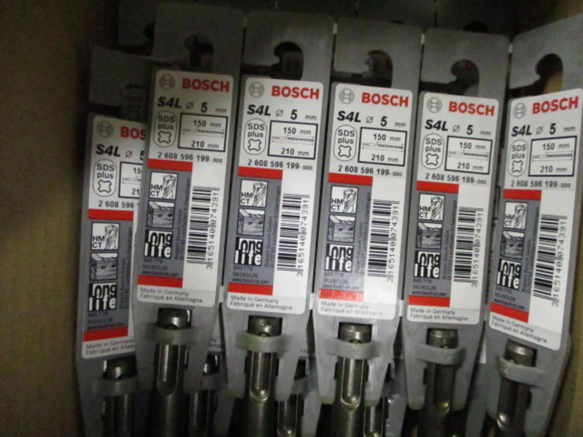 (55) Assorted Bosch Unused SDS Drills; S4L Drilling Length - Image 3 of 6