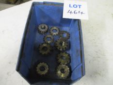 (Approx 20) Assorted HSS Gear Cutters (Unused)