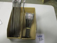 (25) Assorted Bosch Unused SDS Drills; S4L Drilling Length