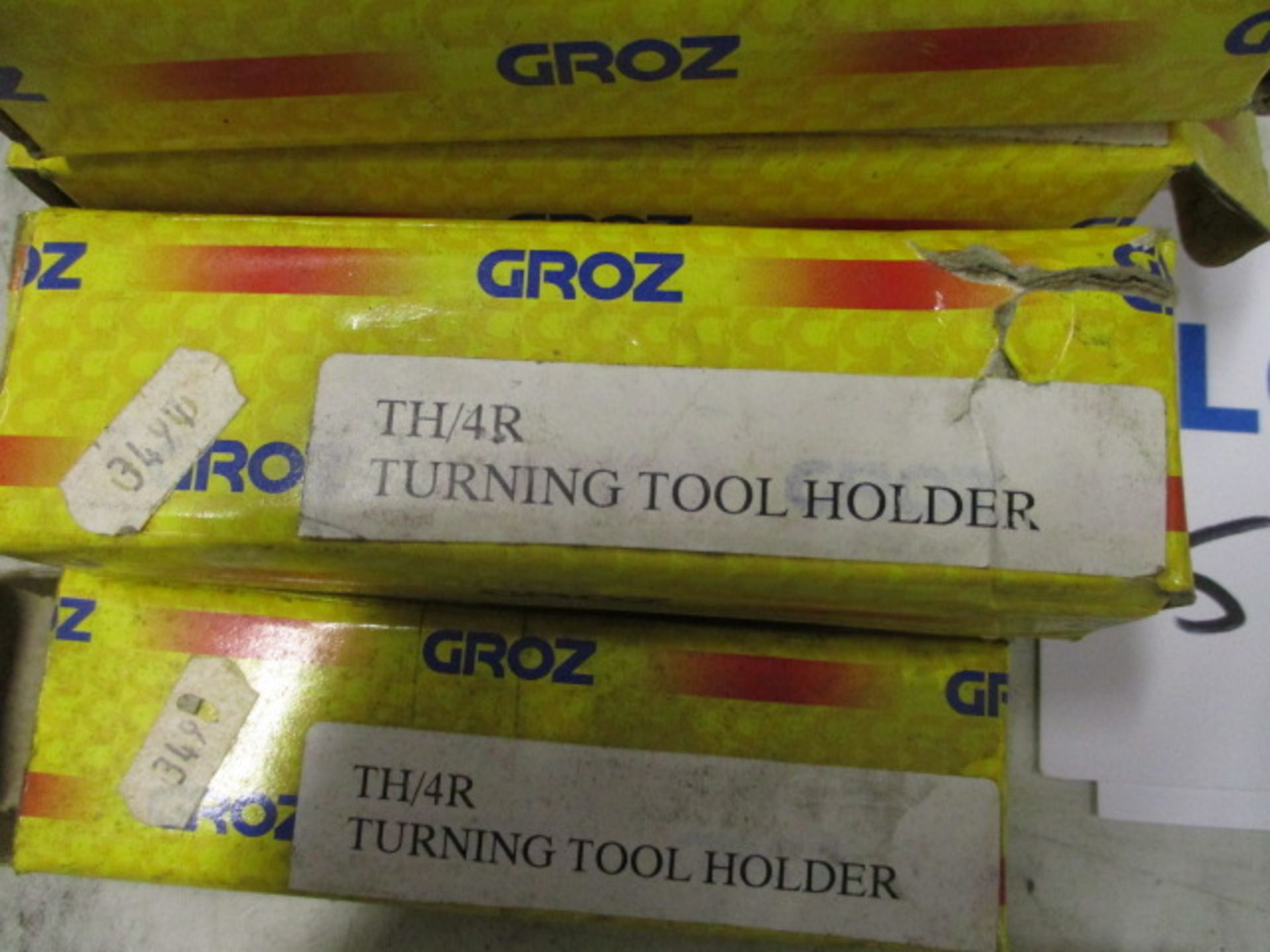 (6) Groz TH-4R, R/H Lathe Turning Tool Holders to suit 1/4" Toolbits (Unused) - Image 2 of 4