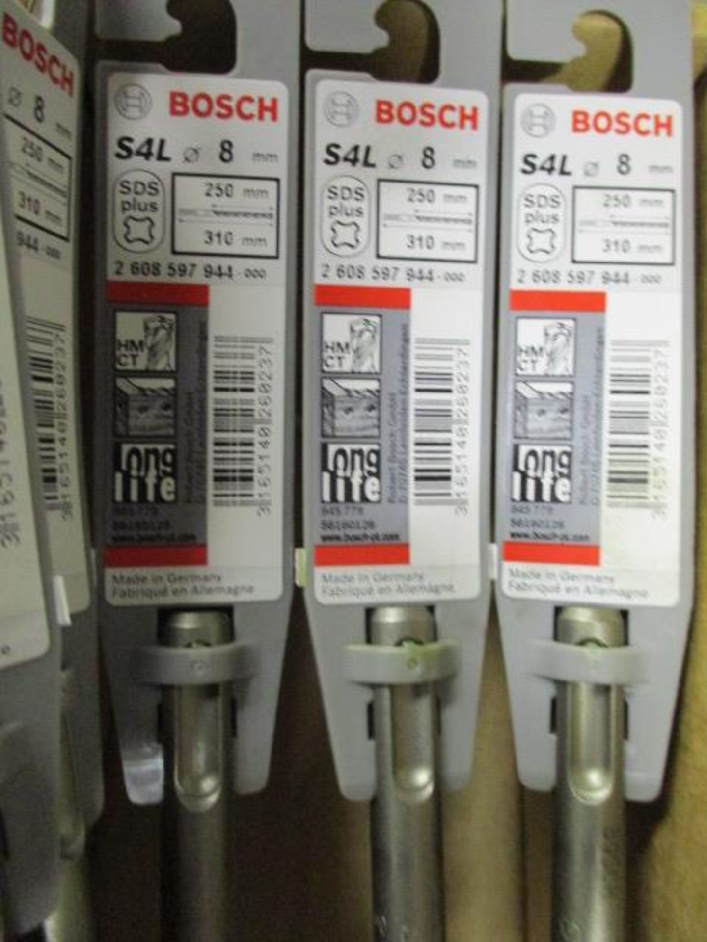 (50) Assorted Bosch Unused SDS Drills; S4L Drilling Length - Image 2 of 6