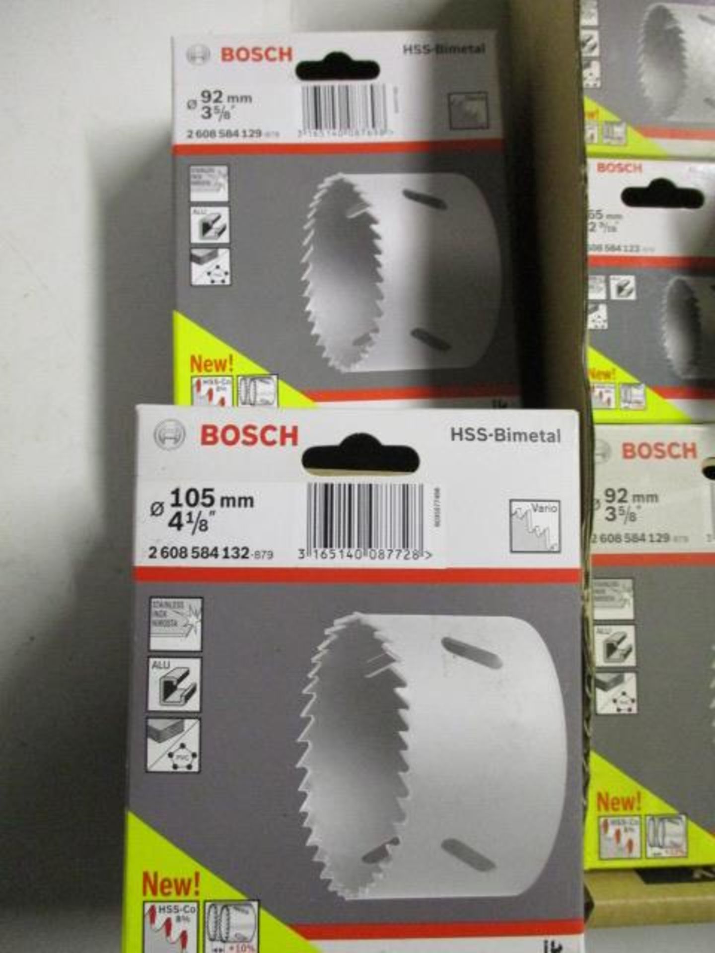 (8) Bosch Unused HSS Cobalt Holesaws - Image 2 of 4