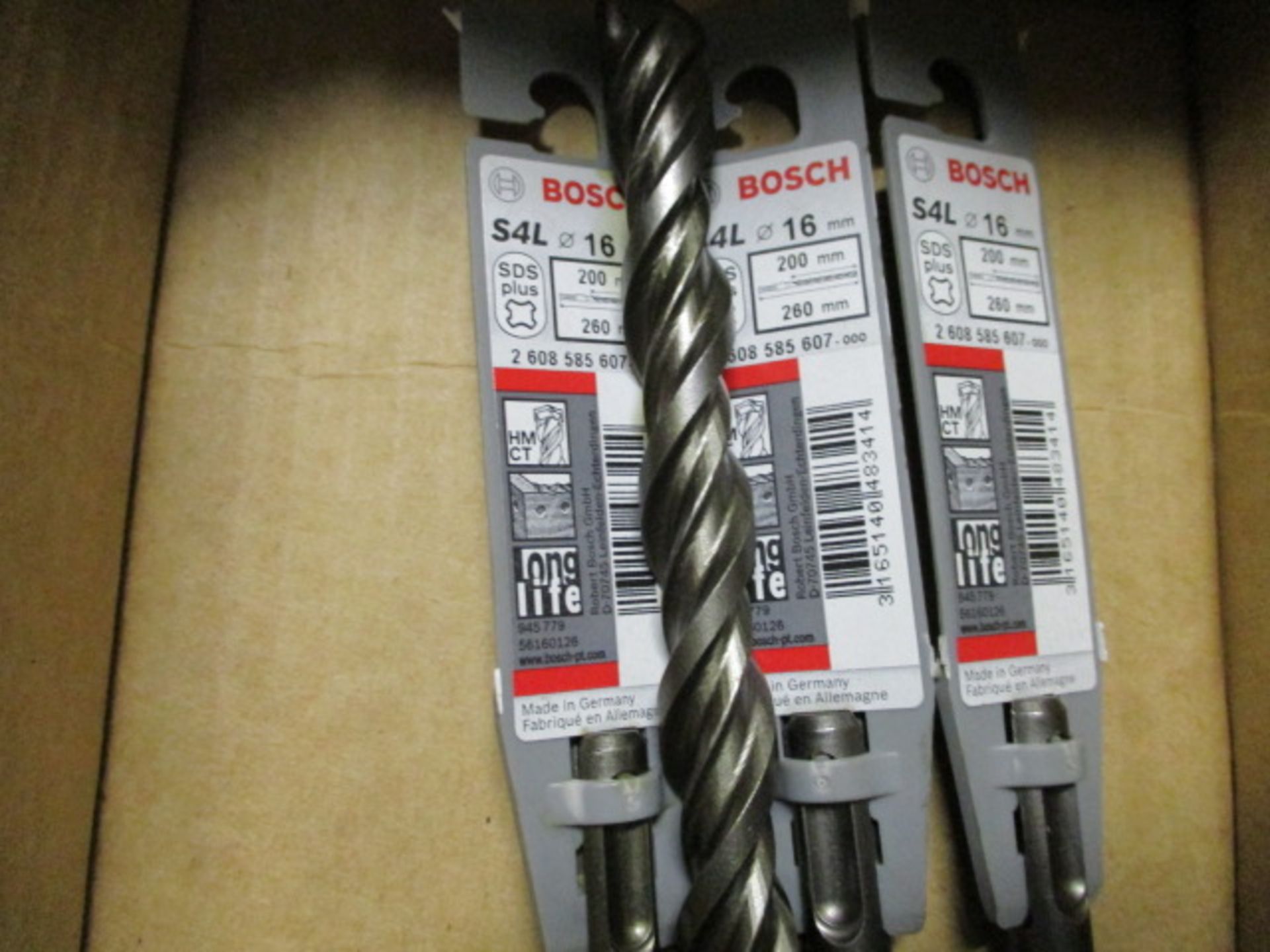 (21) Assorted Bosch Unused SDS Drills; S4L Drilling Length - Image 4 of 5