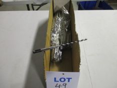 (50) 6mm dia., x 205mm long Unused, SDS Wood Auger Bits
