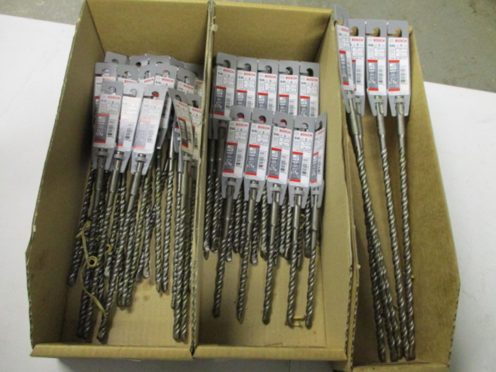 (50) Assorted Bosch Unused SDS Drills; S4L Drilling Length