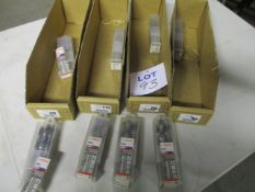 (40) Assorted Bosch HSS-G, D338 Jobber Drills; Retail packed (Unused)